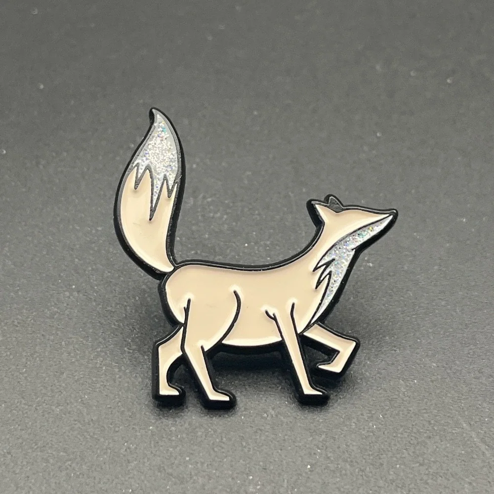 Miss Ellie Fox‎ The Diamond Vixen Of Burlesque Lapel Hat Pin